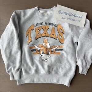 90s Texas Longhorns Crewneck Sweatshirt University of Texas football Shirt tee